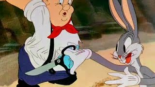 Bugs Bunny ft Elmer Fudd  The Wacky Wabbit  Merrie Melodies  Looney Tunes Cartoon [upl. by Jehias]