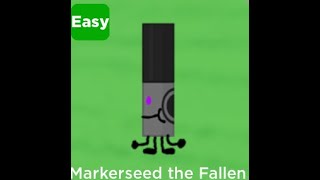 How To Find The Marker Seed The Fallen Marker ROBLOX Find The Marker [upl. by Mahan679]