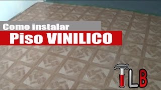 Como instalar Piso vinilico Auto adherible [upl. by Atihana497]