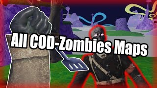 Showcasing Every CODZombies Map amp How To Host  Contractors VR [upl. by Namqul]