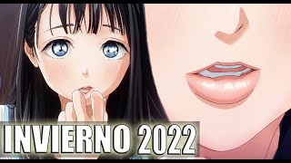 ANIMES QUE TIENES QUE VER  TEMPORADA INVIERNO 2022 [upl. by Anayaran76]