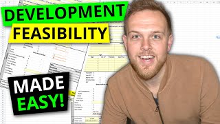 How To Do A Property Development Feasibility Study Spreadsheet Template [upl. by Seldun895]