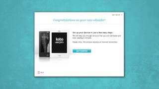 Setting up your Kobo Touch eReader Howto [upl. by Aiksas]