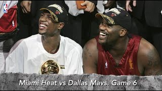 NBA Finals 2006 Game 6 Full Game Highlights Miami Wins First NBA Championship Wade 36 pts [upl. by Notyap]