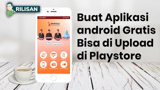 Cara Membuat Aplikasi Android Gratis dan Bisa di Upload ke Playstore [upl. by Yule]