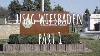 USAG Wiesbaden Germany PART 1 [upl. by Adnilim765]