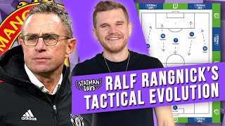 How Ralf Rangnick Evolved Manchester Uniteds Tactics [upl. by Enaht907]