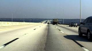 Henry Buckman Bridge eastsouthbound [upl. by Ruenhcs]