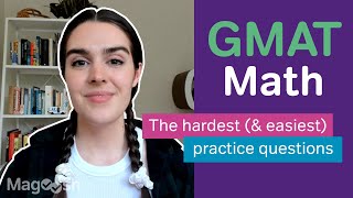 The Hardest and Easiest GMAT Math Practice Questions on the Exam [upl. by Sitruk]