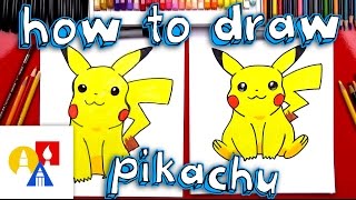 How To Draw Pikachu with color [upl. by Ralyat588]