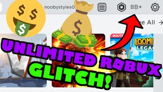 GLITCH HOW TO GET 8 BILLION ROBUX FOR FREE [upl. by Bremser869]