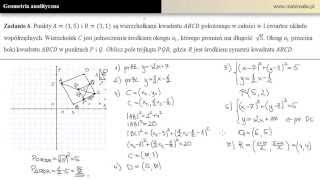 Geometria analityczna  zestawienie najważniejszych wiadomości [upl. by Arbed]