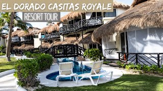 El Dorado Casitas Royale AllInclusive RESORT TOUR  Riviera Maya Mexico 2021  5 Star Luxury [upl. by Paderna432]