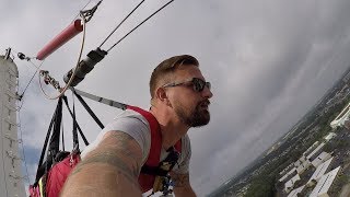 Riding The Worlds Tallest Sky Coaster At Fun Spot America In Kissimmee amp More On Ride POVs [upl. by Clifton732]