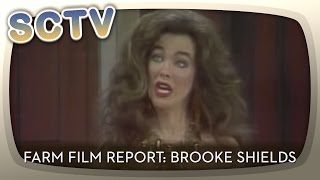 SCTV  Farm Film Report Brooke Shields [upl. by Wallford]