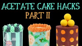 Acetate Cake Hacks Part 2 [upl. by Fina279]