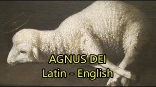 Agnus Dei  Samuel Barber  English lyrics [upl. by Annaul541]