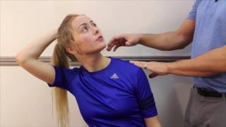 Neck stretch scalenes trapezius levator scapula [upl. by Jamilla]