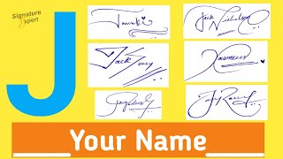 ✔️J Signature Style  Signature Style Of My Name  J Signature Style Of My Name [upl. by Aicirtac]