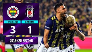 ÖZET Fenerbahçe 31 Beşiktaş  16 Hafta  201920 [upl. by Alur609]