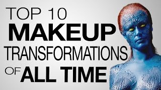 Top 10 Makeup Transformations of All Time [upl. by Ilojne]