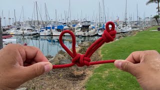 Inline Soft Shackle Knot [upl. by Yetac]