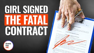 GIRL SIGNED FATAL CONTRACT  DramatizeMe [upl. by Idolah]