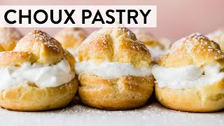 How to Make Choux Pastry Pâte à Choux  Sallys Baking Recipes [upl. by Lohcin]