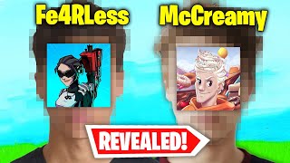 Fortnite Youtubers FACE REVEALS McCreamy Fe4RLess NoahsNoah [upl. by Coward797]