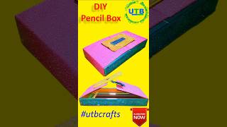 Pencil Box Banane Ka Tarika  How to Make Pencil Box shortvideos short shots Shorts [upl. by Nabatse]