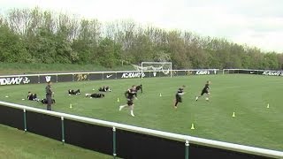 How to improve endurance and core strength  Soccer training drill  Nike Academy [upl. by Hermann]