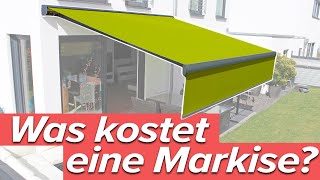 Was kostet eine Markise [upl. by Kristien]