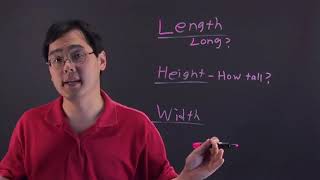 Differences Between Length and Width Explained [upl. by Akselaw163]