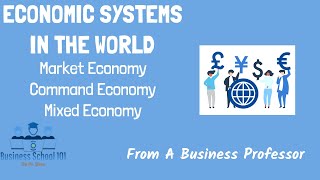 Economic Systems in the World  International Business  From A Business Professor [upl. by Allveta]