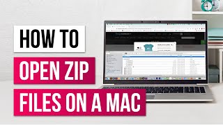 How to Open Zip Files On a Mac [upl. by Aiset]