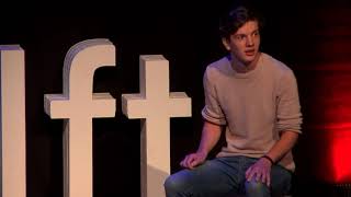 How I overcame depression by just sitting around  Jonathan Schoenmaker  TEDxDelft [upl. by Tonjes860]