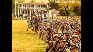 Confederate Song  The March Of The Southern Men [upl. by Idihsar952]