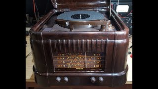 Kriesler 1953 Radiogram Restoration Model 1130 Also 1125 1136 1137 [upl. by Gaye]