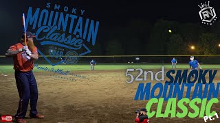 Slowpitch Softball Highlights  52nd Smoky Mountain Classic Part 1 [upl. by Malloch]