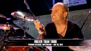 Metallica Holier Than Thou YverdonlesBains Switzerland  May 30 2012 [upl. by Pubilis]