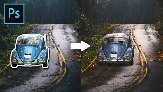 How to Blend Images and Create a Composite in Photoshop [upl. by Atims]