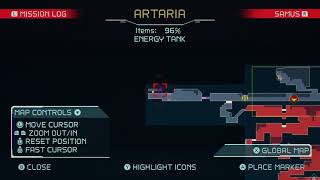 Metroid Dread Artaria Speed Boost Energy Tank Puzzle [upl. by Anastos]