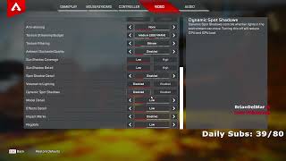 Faide NEW Apex Legends Settings [upl. by Ernaldus]