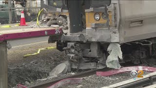 Investigators Probing Deadly Crash Involving Truck Pair Of LIRR Trains [upl. by Enneite]