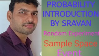 PROBABILITY IN TELUGU1 Introduction Random experiment Sample space Event [upl. by Nanny]