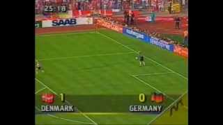 Euros 1992 Final Full Match Denmark vs Germany 20 [upl. by Ahseyn]