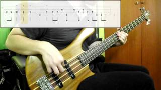 Red Hot Chili Peppers  Otherside Bass Cover Play Along Tabs In Video [upl. by Milissent]