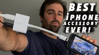 The Best iPhone Accessory EVER  Belkin Adapter Review [upl. by Irol]