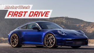 2022 Porsche 911 GT3 Touring  MotorWeek First Drive [upl. by Hael326]