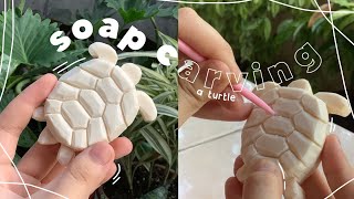 soap carving  a turtle [upl. by Anirod]